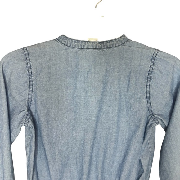 Carter's Light Blue Chambray Tunic Shirt size 8 - Picture 2 of 10